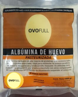 Albumina de Huevo Deshidratada OVOFULL (1000 Grs)